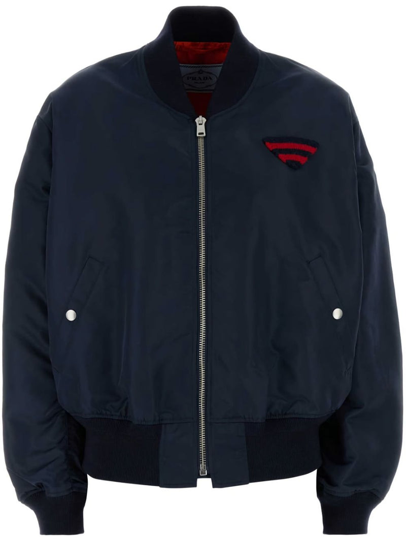 Prada Chaqueta bomber azul Prada para mujer - World Class Fashion