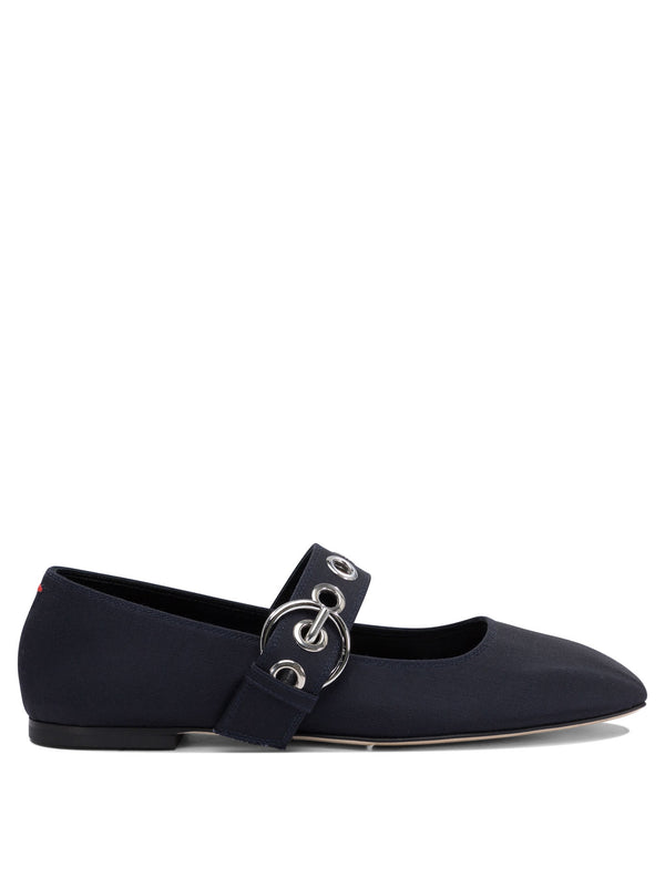 Aeyde "uma Eyelet" Mary Jane Bellet Flats