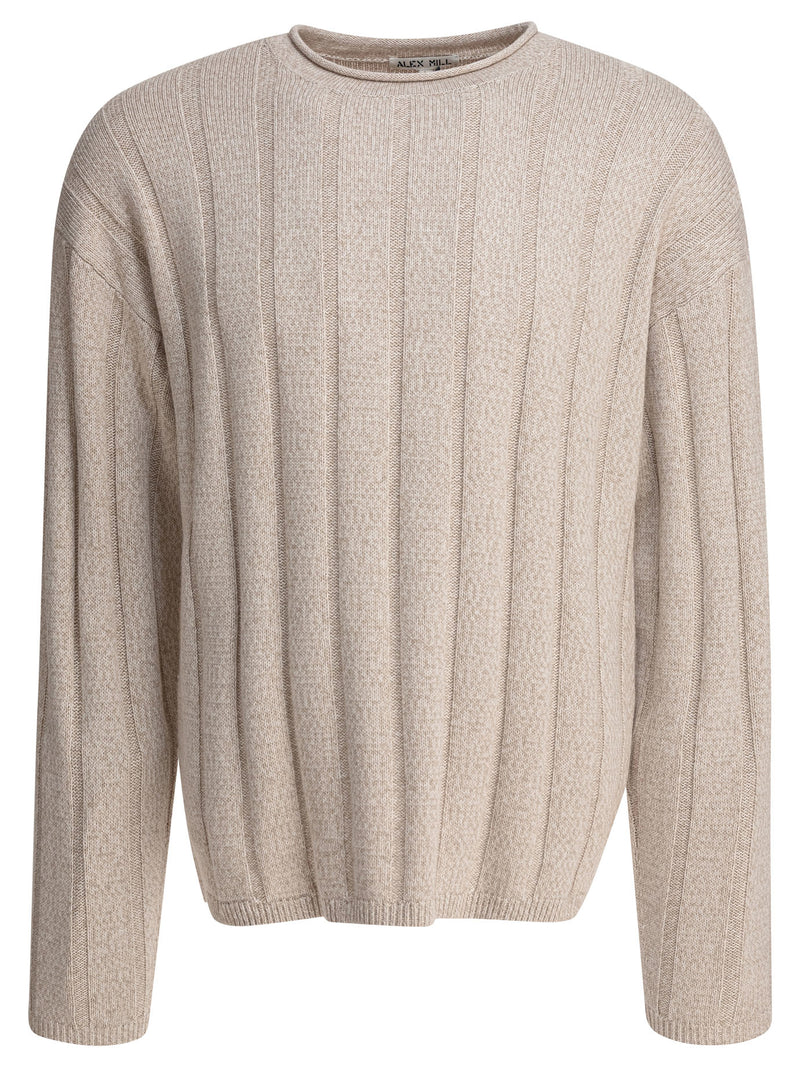 Alex Mill Suéter Alex Mill James de cuello vuelto color beige - World Class Fashion