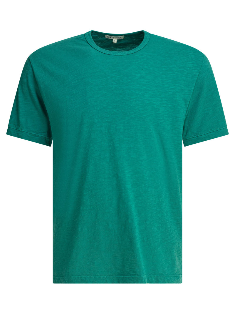Alex Mill Camiseta de algodón Alex Mill verde para hombre - World Class Fashion