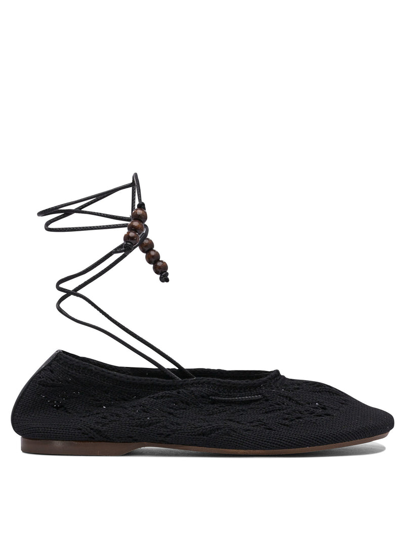 Alohas Alohas Bailarinas de mujer negras - World Class Fashion