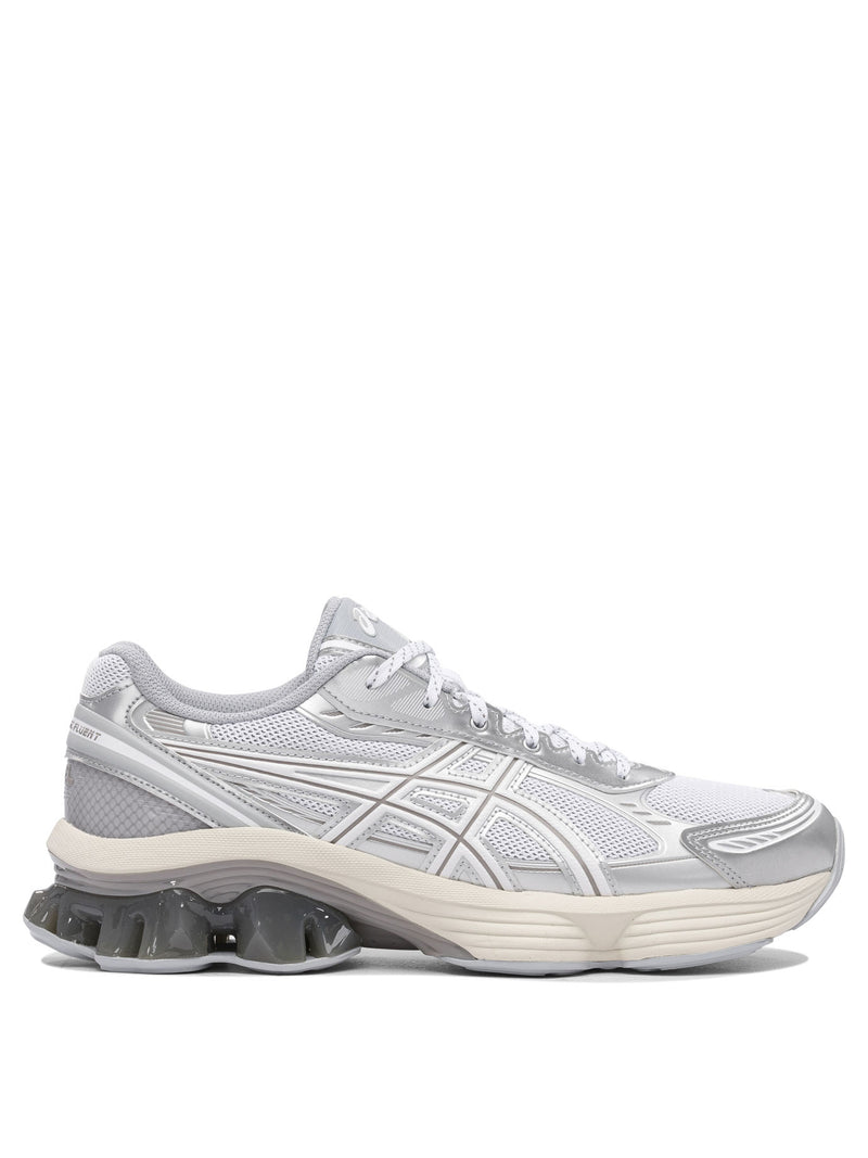 Asics Zapatillas Asics Gel-Kinetic Fluent Plateadas para Hombre - World Class Fashion