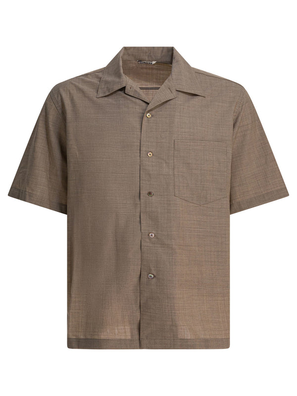 Auralee Tropical Wool Shirt