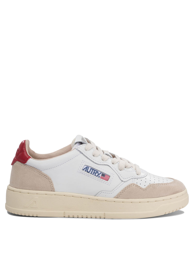 Autry Zapatillas bajas Autry Medalist blancas para mujer - World Class Fashion