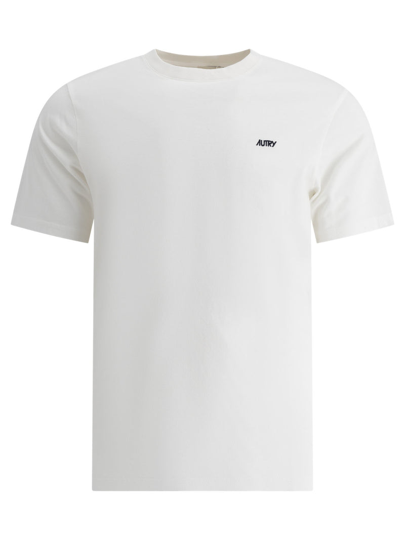 Autry Camiseta de algodón Autry con logo, color blanco, para hombre - World Class Fashion