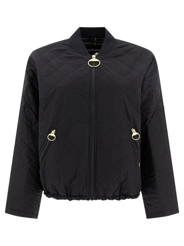 Barbour "emlyn" Quilted Bomber Jacket