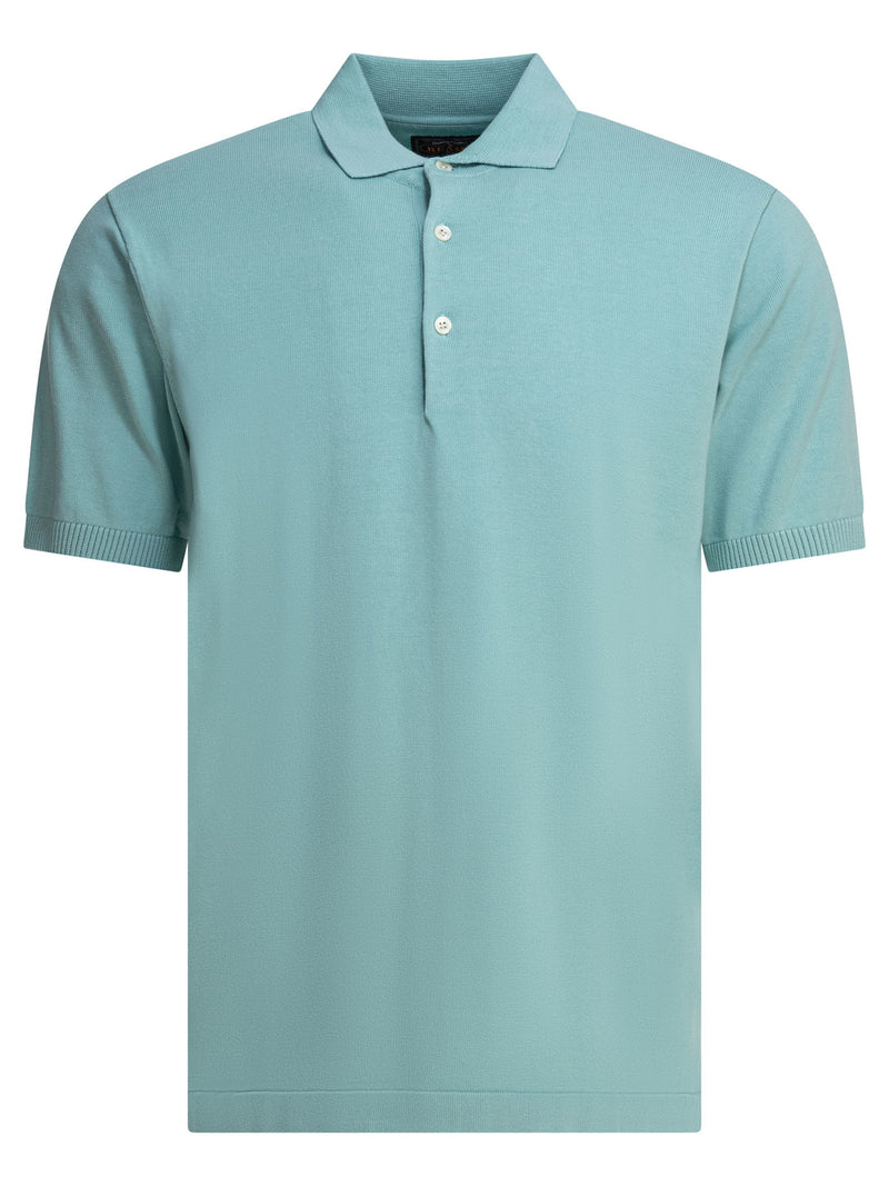 Beams Plus Beams Plus 12g Polo Shirt Light Blue - World Class Fashion