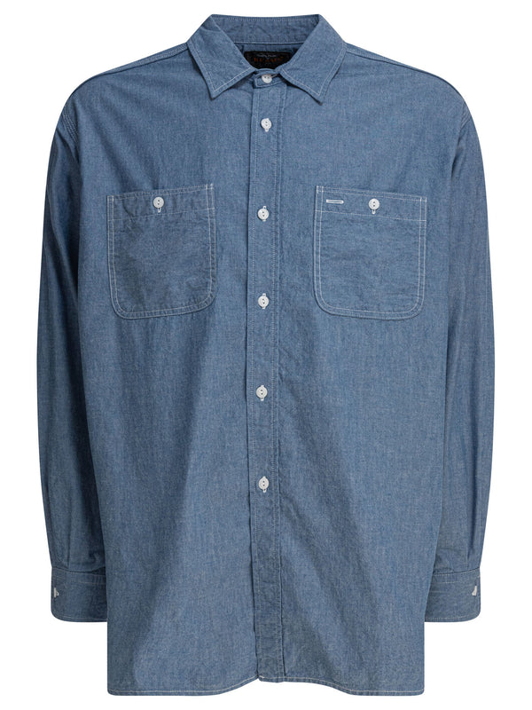 Beams Plus "work Chambray" Shirt