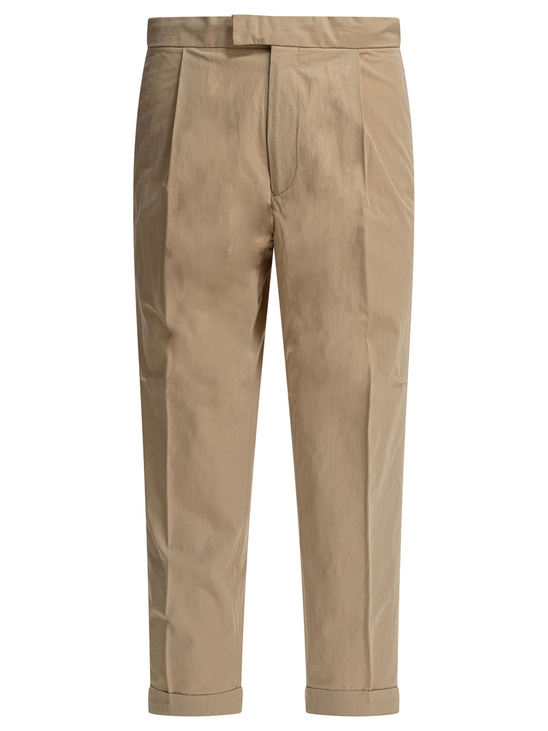 Beams Plus Beams Plus Travel Comfort Trousers Beige Men - World Class Fashion