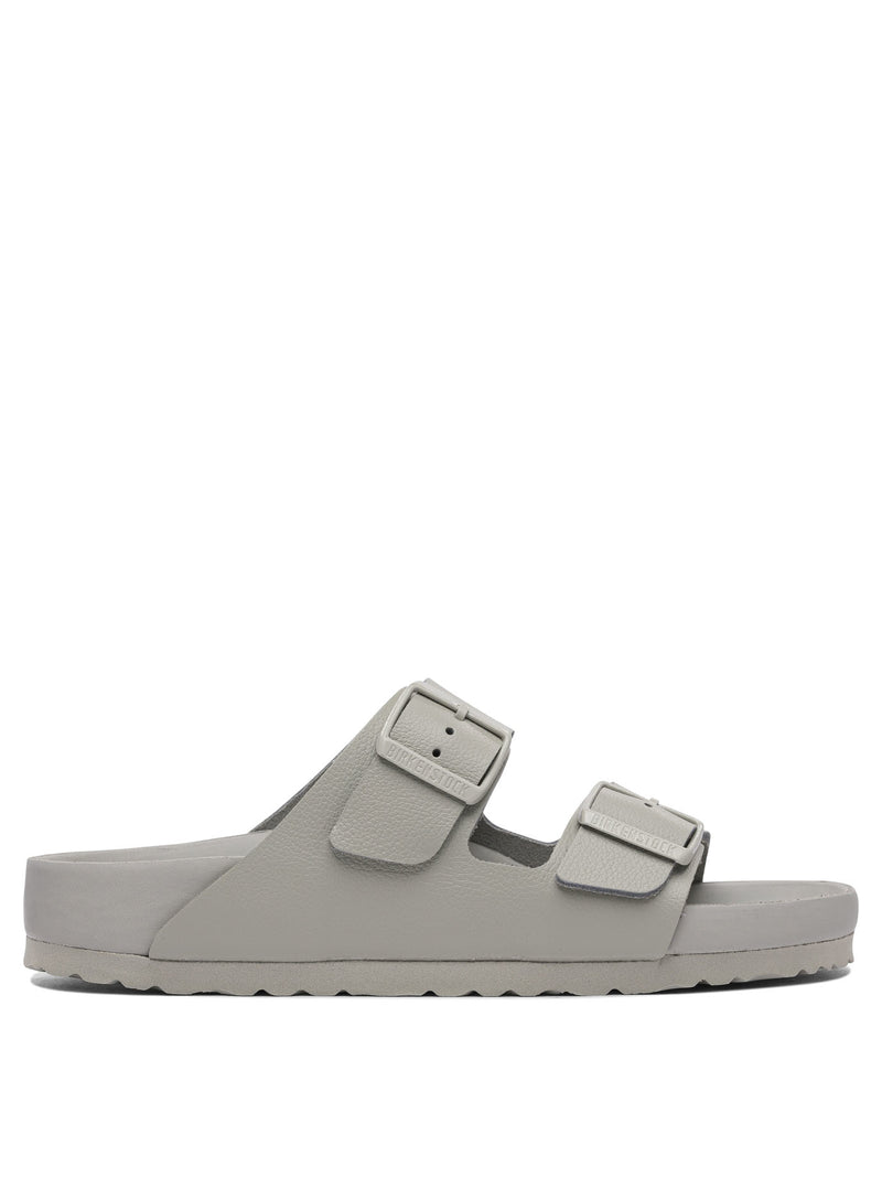 Birkenstock Birkenstock Arizona Leather Sandals Gray Women - World Class Fashion