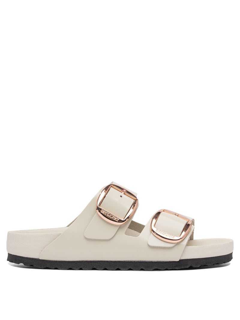 Birkenstock Birkenstock Arizona Big Buckle Sandals Beige Women - World Class Fashion