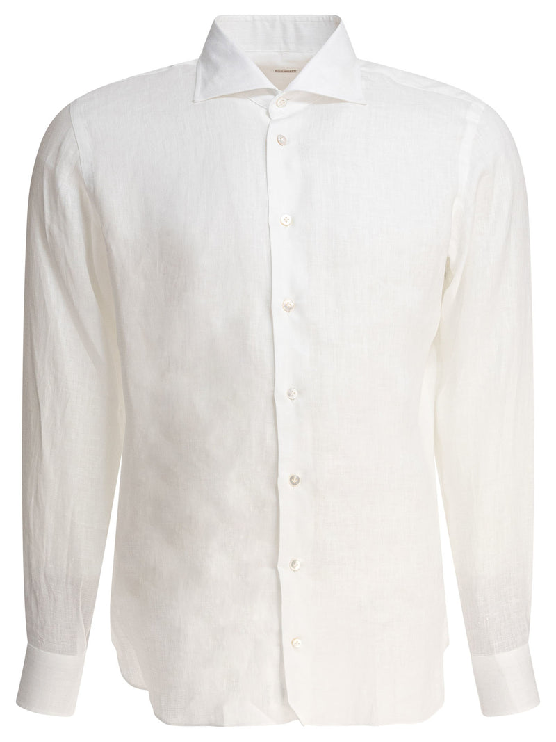 Borriello Borriello 200531 BIANCO White Men Shirt - World Class Fashion