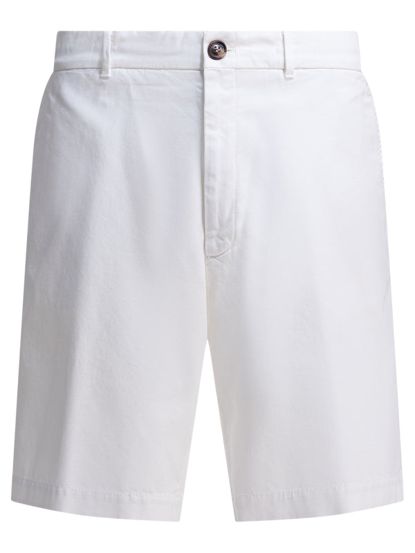 Brunello Cucinelli Cotton Gabardine Bermuda Shorts