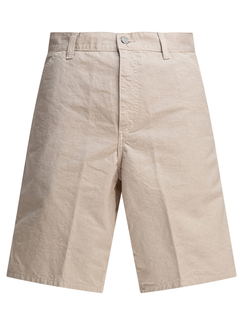 Carhartt WIP Carhartt WIP Single Knee Shorts Beige Men - World Class Fashion