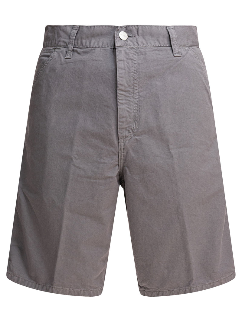 Carhartt WIP Carhartt WIP Pantalones Cortos Single Knee Gris Hombre - World Class Fashion