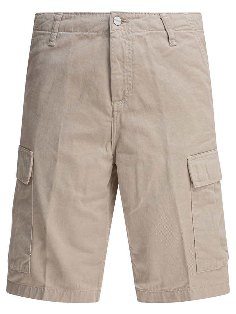 Carhartt WIP Carhartt WIP Regular Cargo Shorts Beige Men - World Class Fashion