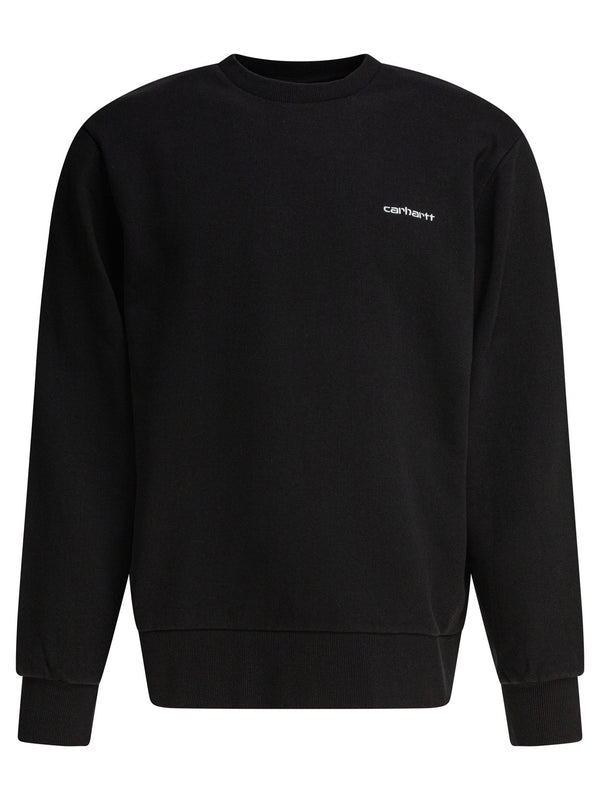 Carhartt Wip "script Embroidery" Sweatshirt
