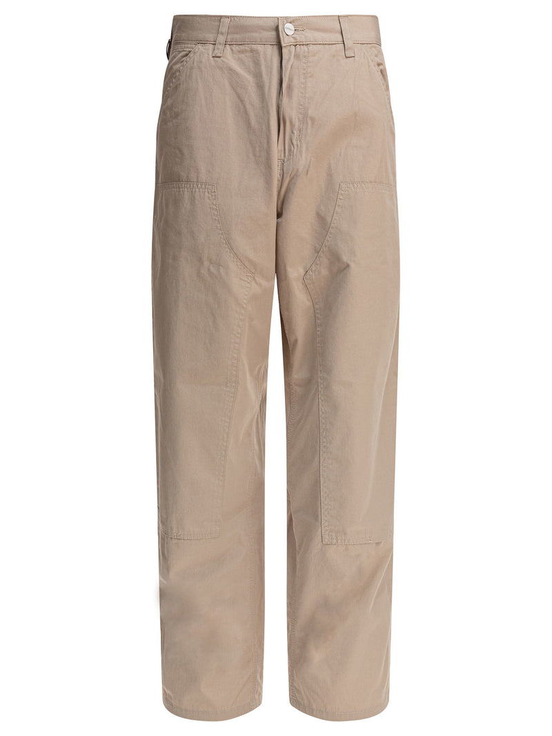 Carhartt WIP Carhartt WIP Double Knee Trousers Beige Men - World Class Fashion