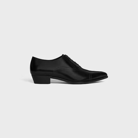 Celine Zapatos Celine Oxford Jude con cordones negros - World Class Fashion