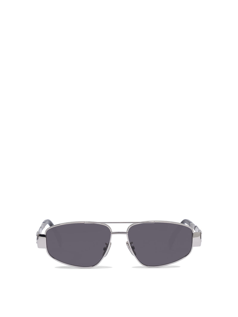 Celine Gafas de sol Celine de hombre, metal plateado - World Class Fashion