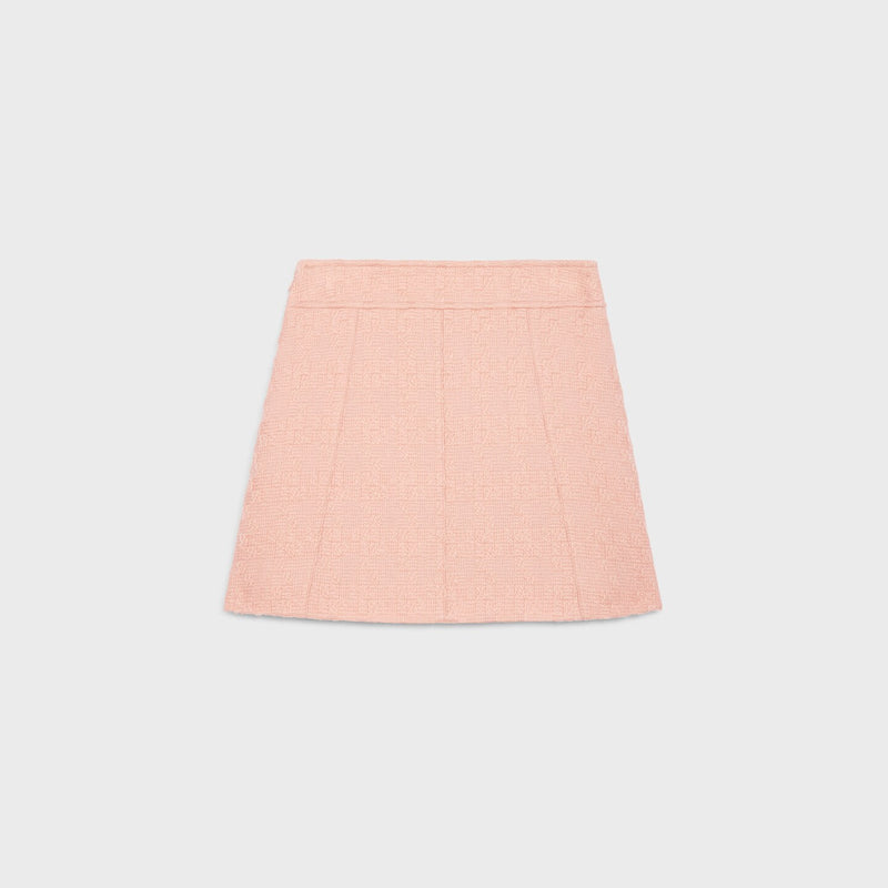 Celine Celine Trapeze Mini Skirt Pink Women - World Class Fashion