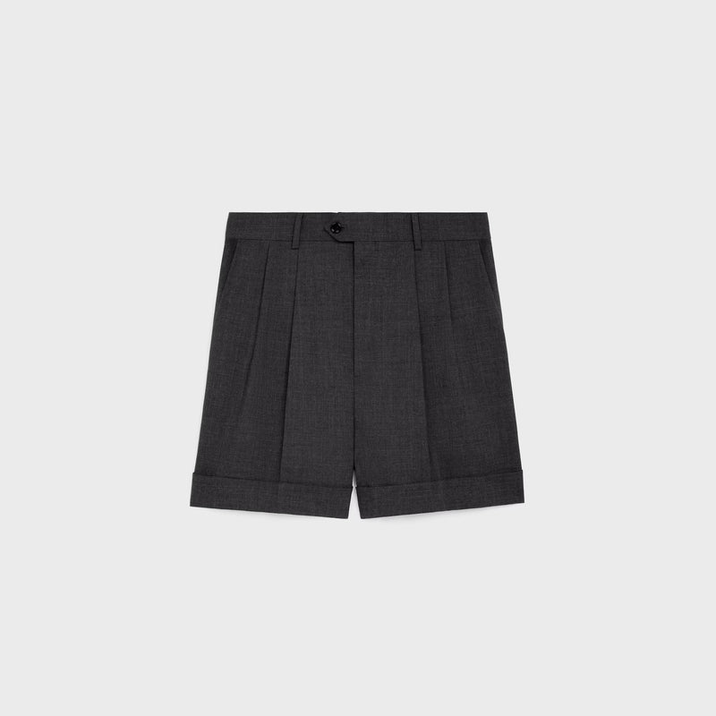 Celine Celine School Boy Shorts Grey - World Class Fashion