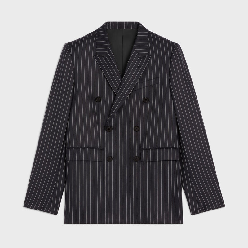 Celine Celine Camden Jacket Blue Men - World Class Fashion