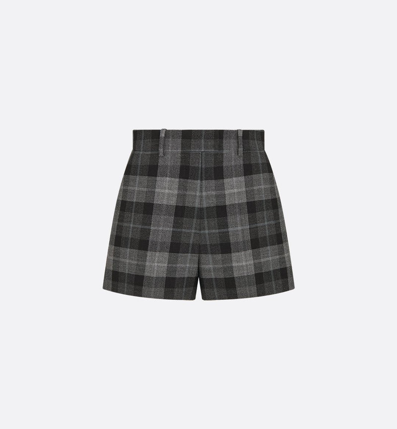 Dior Dior Shorts de Lana Virgen Grises para Mujer - World Class Fashion