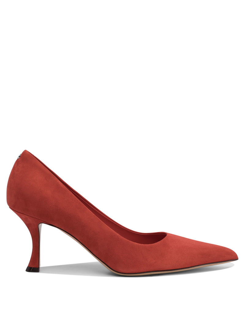 Ferragamo Zapatos de tacón de mujer de ante rojo Ferragamo - World Class Fashion