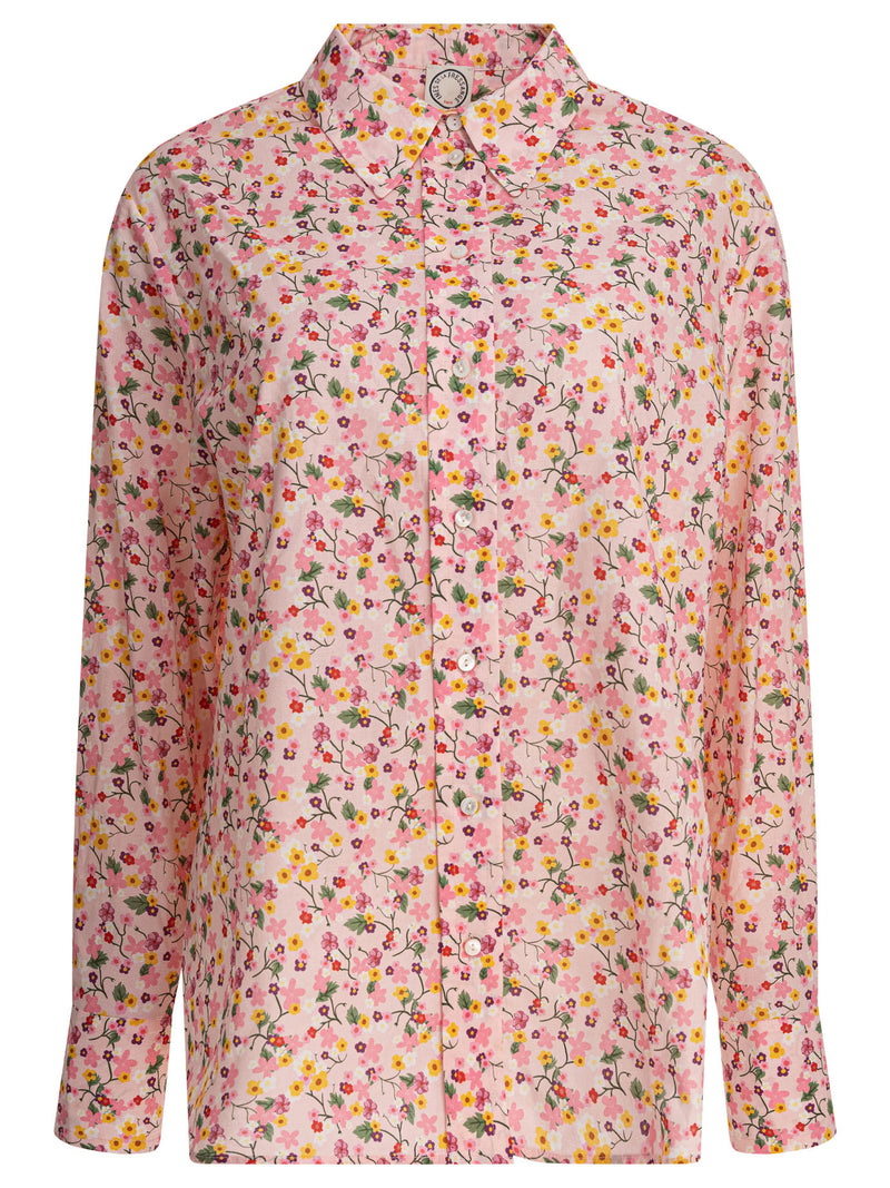 Ines De La Fressange Ines De La Fressange Women's Pink Cotton Shirt - World Class Fashion