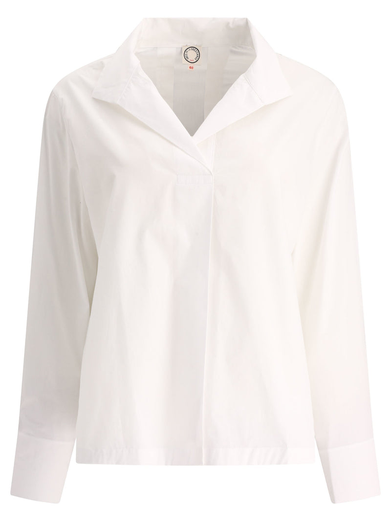 Ines De La Fressange Ines De La Fressange White Cotton Women Shirt - World Class Fashion