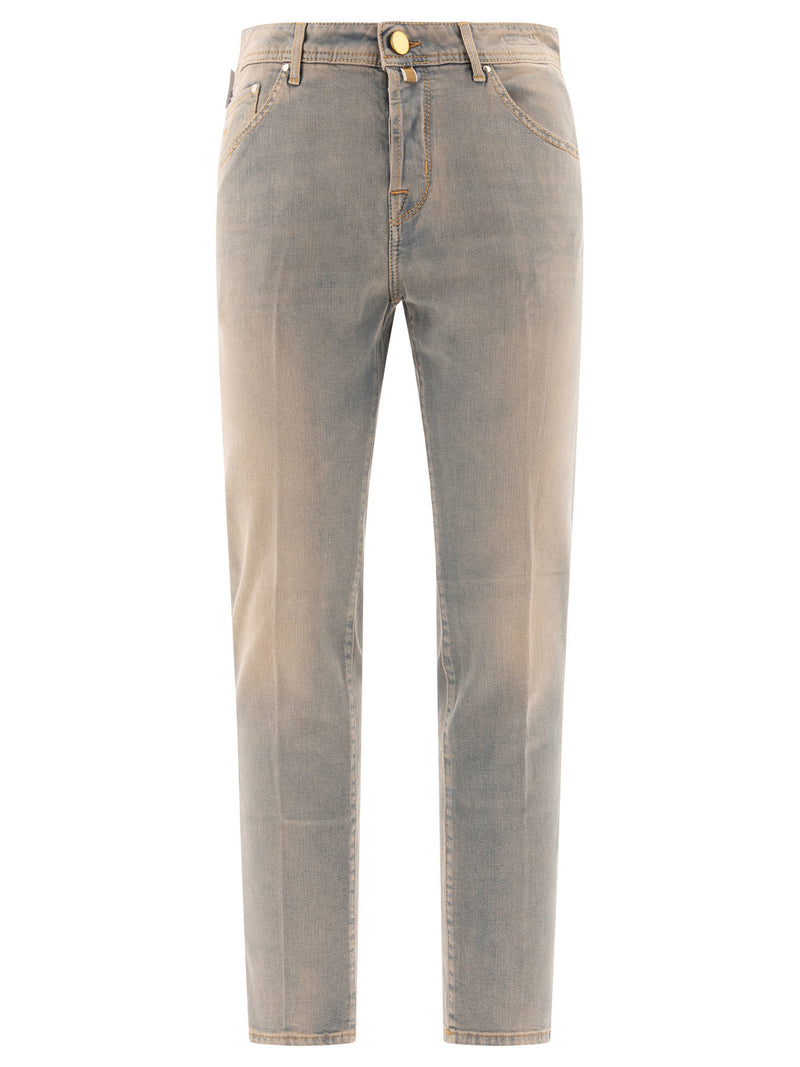 Jacob Cohen Jacob Cohën Scott Vaqueros Cortos Azul Claro - World Class Fashion