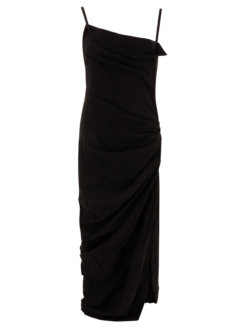 Jacquemus Jacquemus Saudade Dress Black Women - World Class Fashion