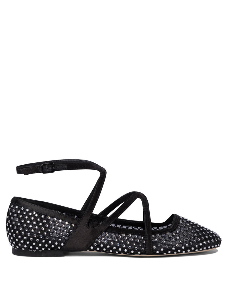 Jimmy Choo Jimmy Choo Astoria Zapatillas de Ballet Negras para Mujer - World Class Fashion