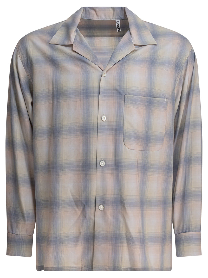 Kaptain Sunshine Kaptain Sunshine KS25SSH03PALE OMBRE Light Blue Shirt - World Class Fashion