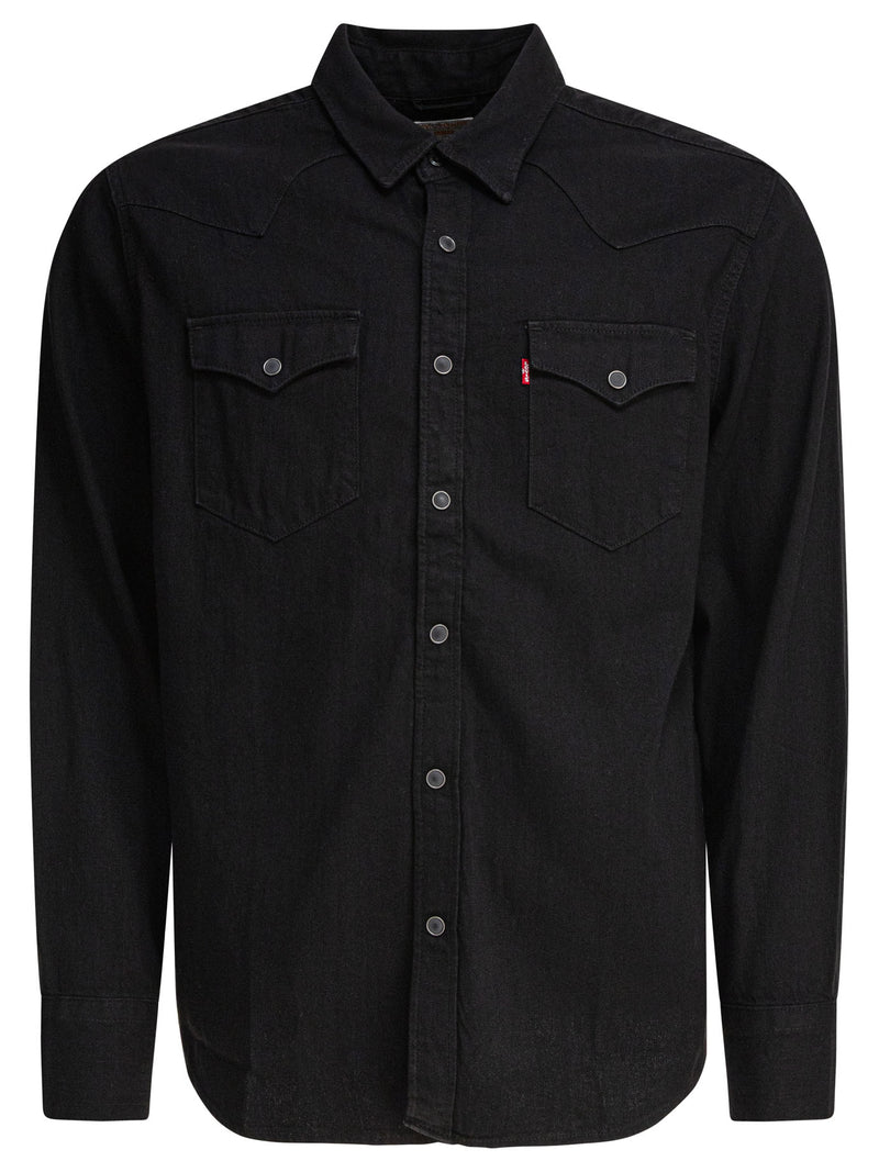 Levi'S Levi'S Western Barstow Shirt Black - World Class Fashion