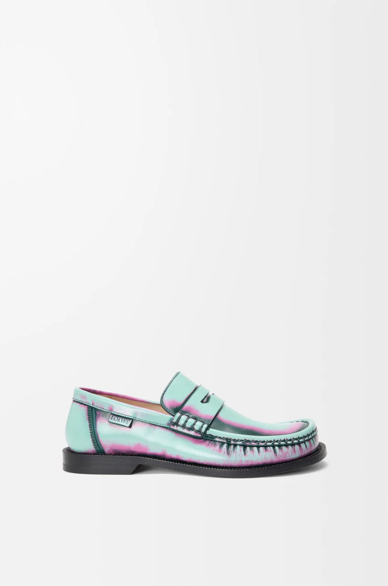 Loewe Loewe Campo Loafers Light Blue Women - World Class Fashion