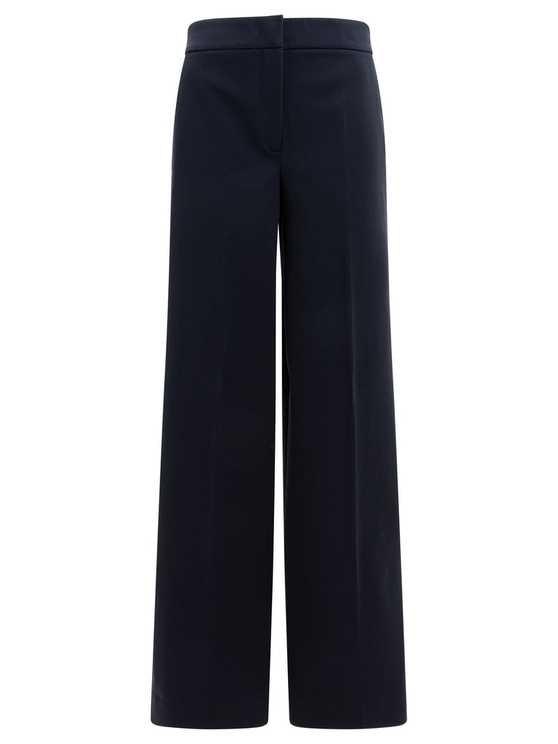 Max Mara Max Mara Pantalones de Pierna Recta Azules para Mujer - World Class Fashion