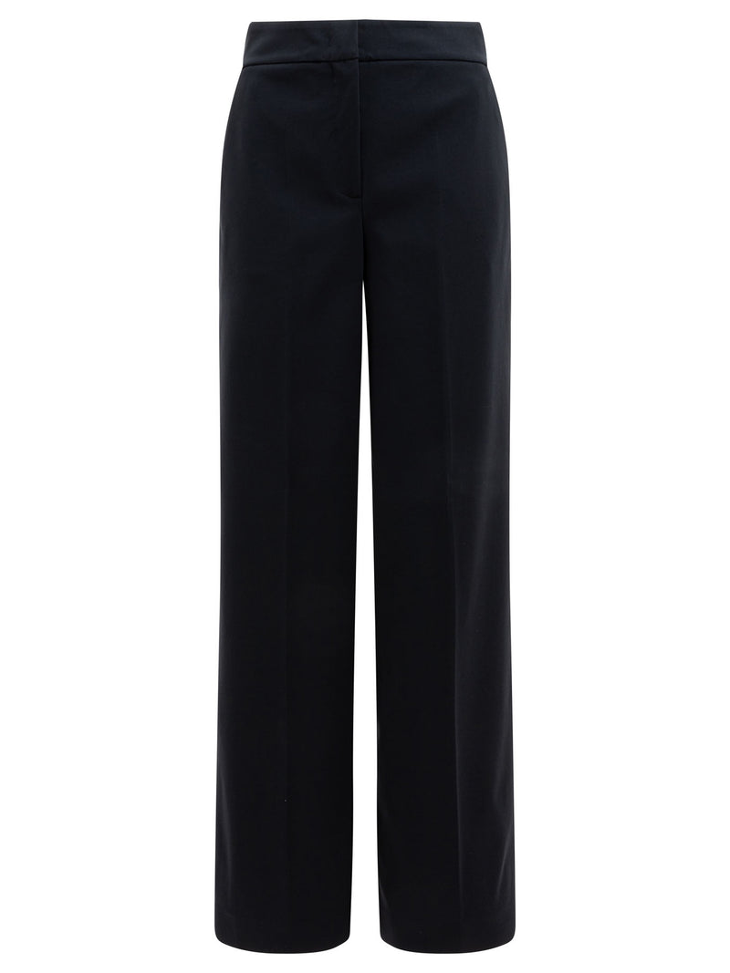 Max Mara Max Mara Pantalón Recto Negro para Mujer - World Class Fashion