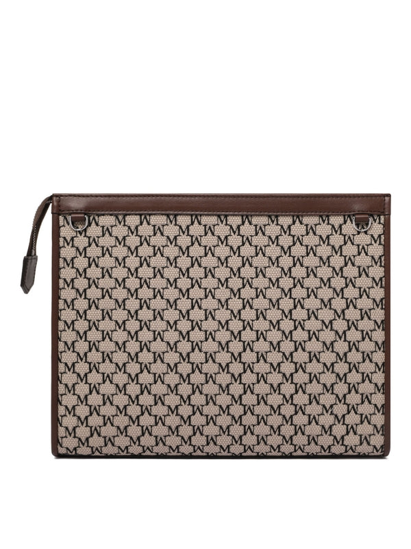 Max Mara Max Mara Mm Trousse Pouch Brown Women - World Class Fashion