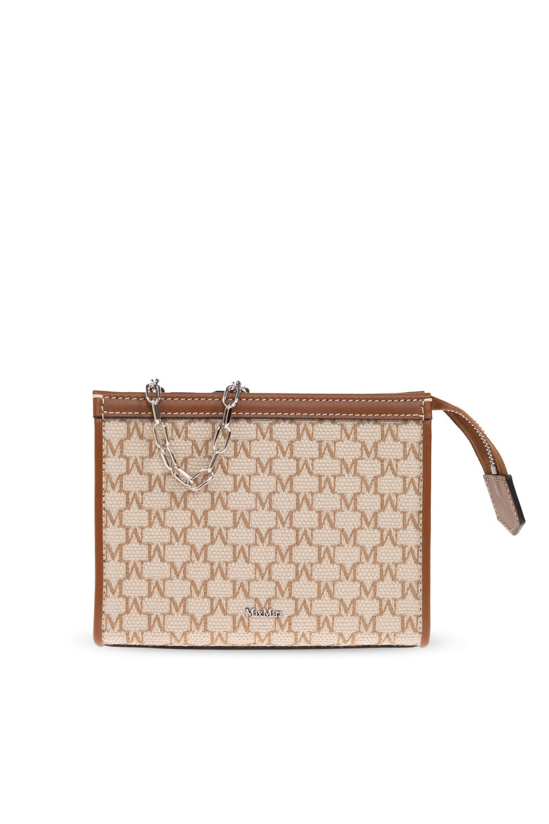 Max Mara Max Mara Pouch With Chain Beige Women - World Class Fashion