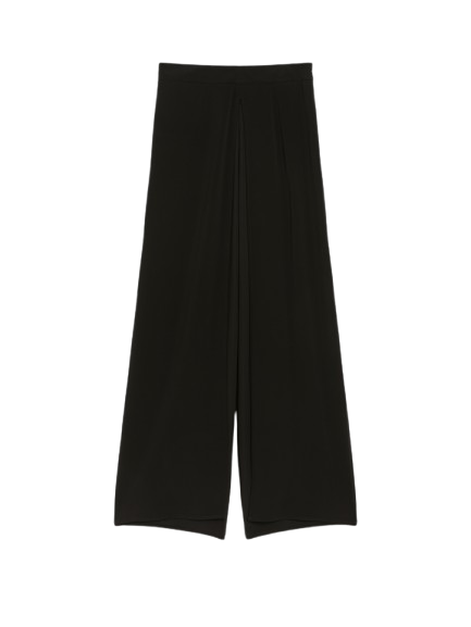 Max Mara Pure Pantalones Gru Puros Negros Max Mara para Mujer - World Class Fashion