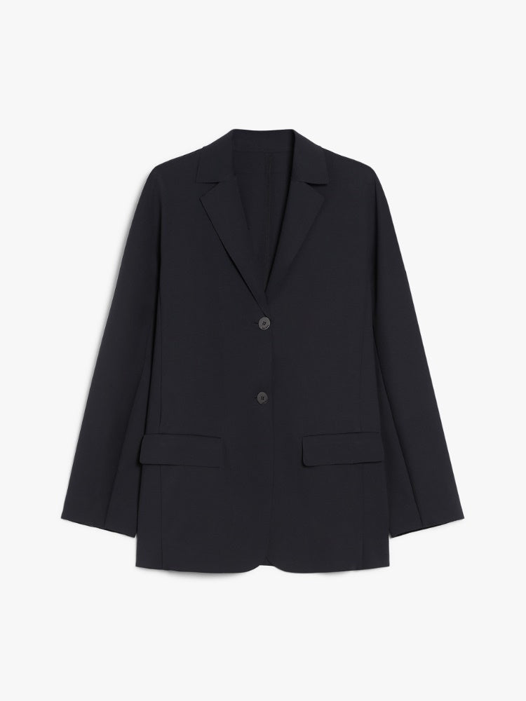 Max Mara Pure Blazer Max Mara Pure Lesena Azul para Mujer - World Class Fashion