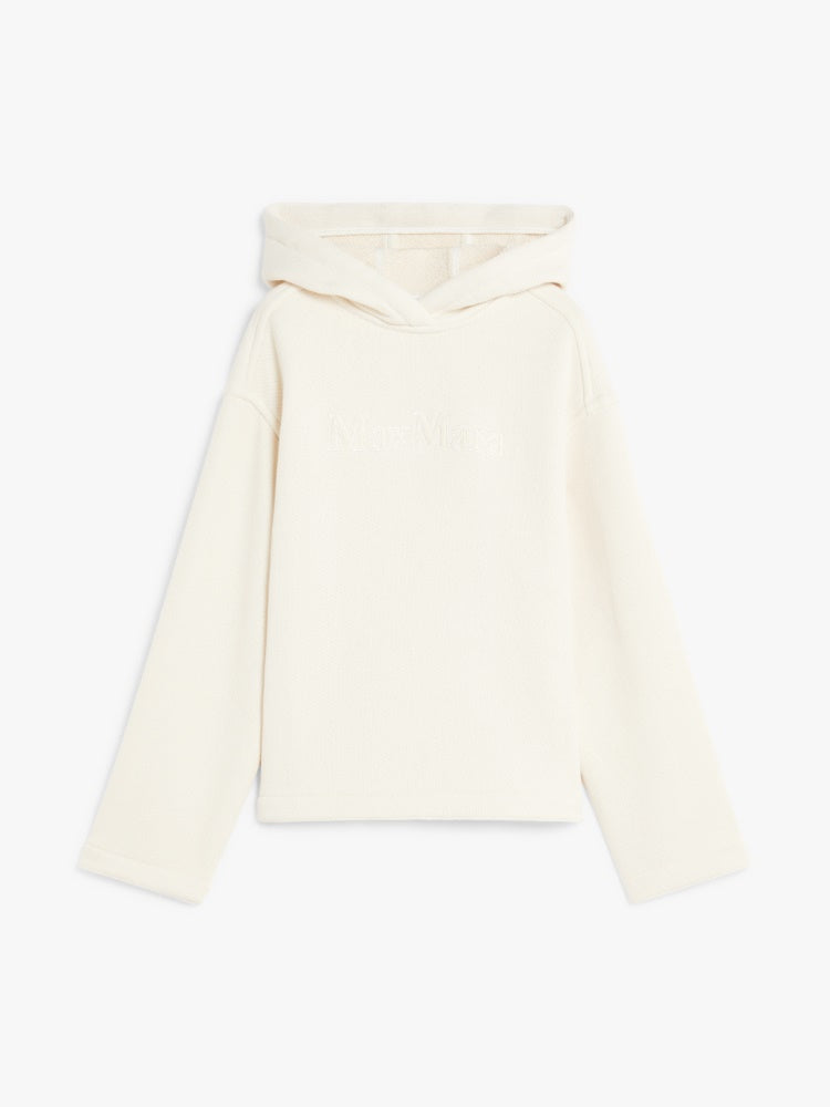 Max Mara Pure Max Mara Pure Gary Hoodie White - World Class Fashion