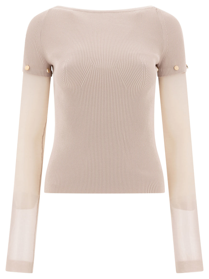 Max Mara Sportmax Max Mara Sportmax Alcide Crew-Neck T-Shirt Pink - World Class Fashion