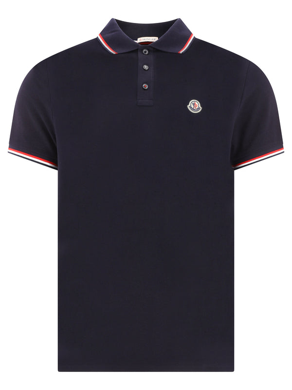 Moncler Cotton Pique Polo Shirt