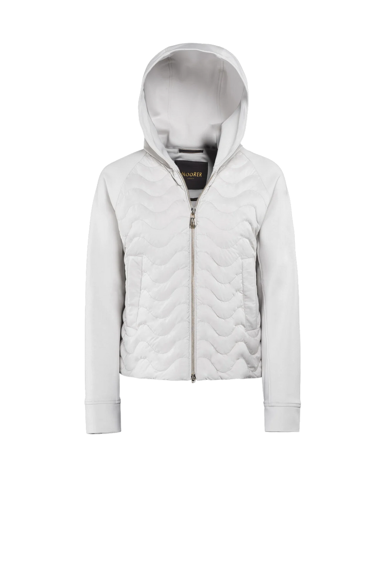 Moorer Moorer Bertha Jacket White Women - World Class Fashion