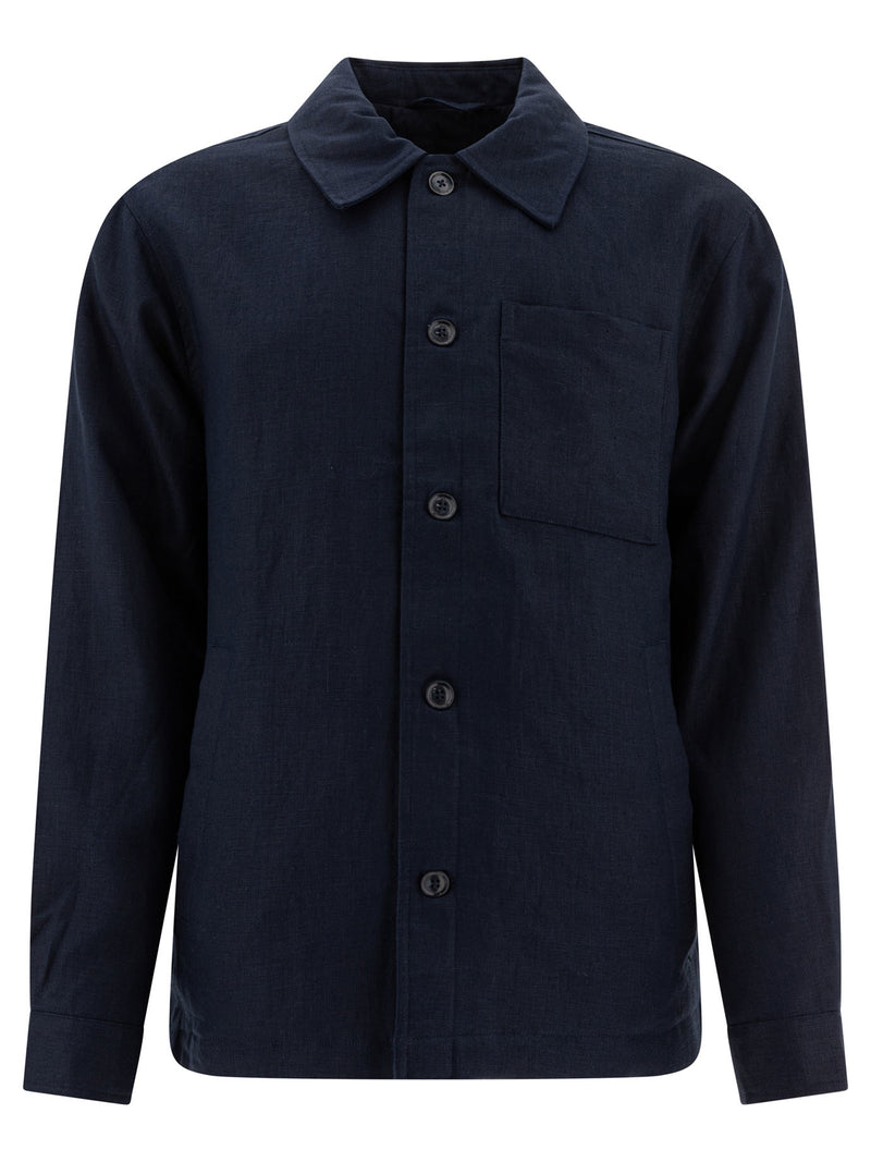 Nn.07 Nn.07 Cafu Overshirt Blue Men - World Class Fashion