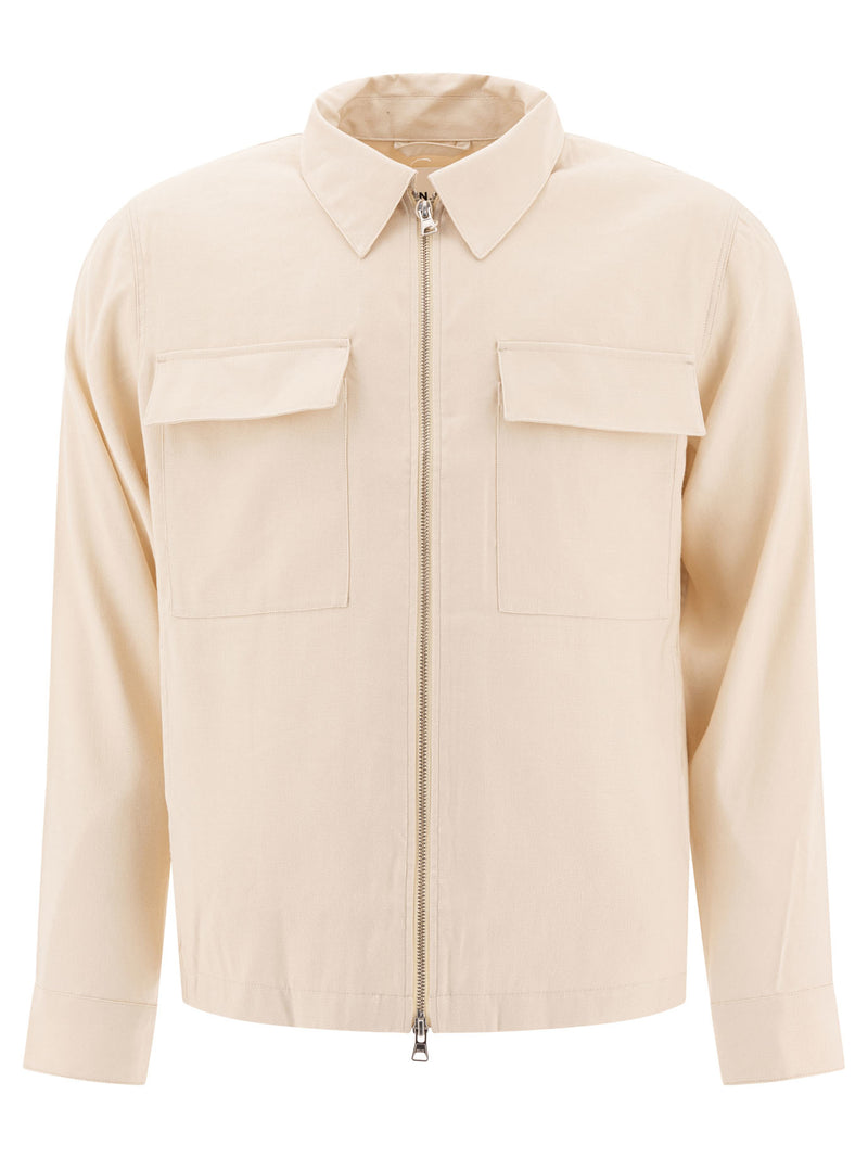 Nn.07 Nn.07 Alban Overshirt White Men - World Class Fashion