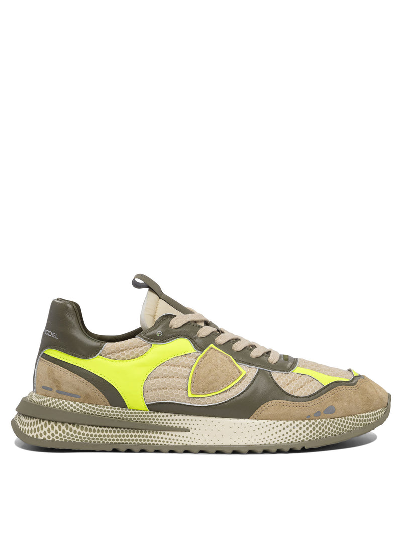 Philippe Model Paris Philippe Model Paris Olympique Running Sneakers Green - World Class Fashion